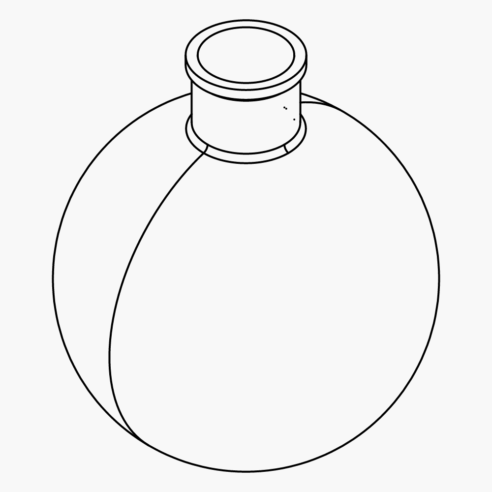Pallone di evaporazione da 50 litri