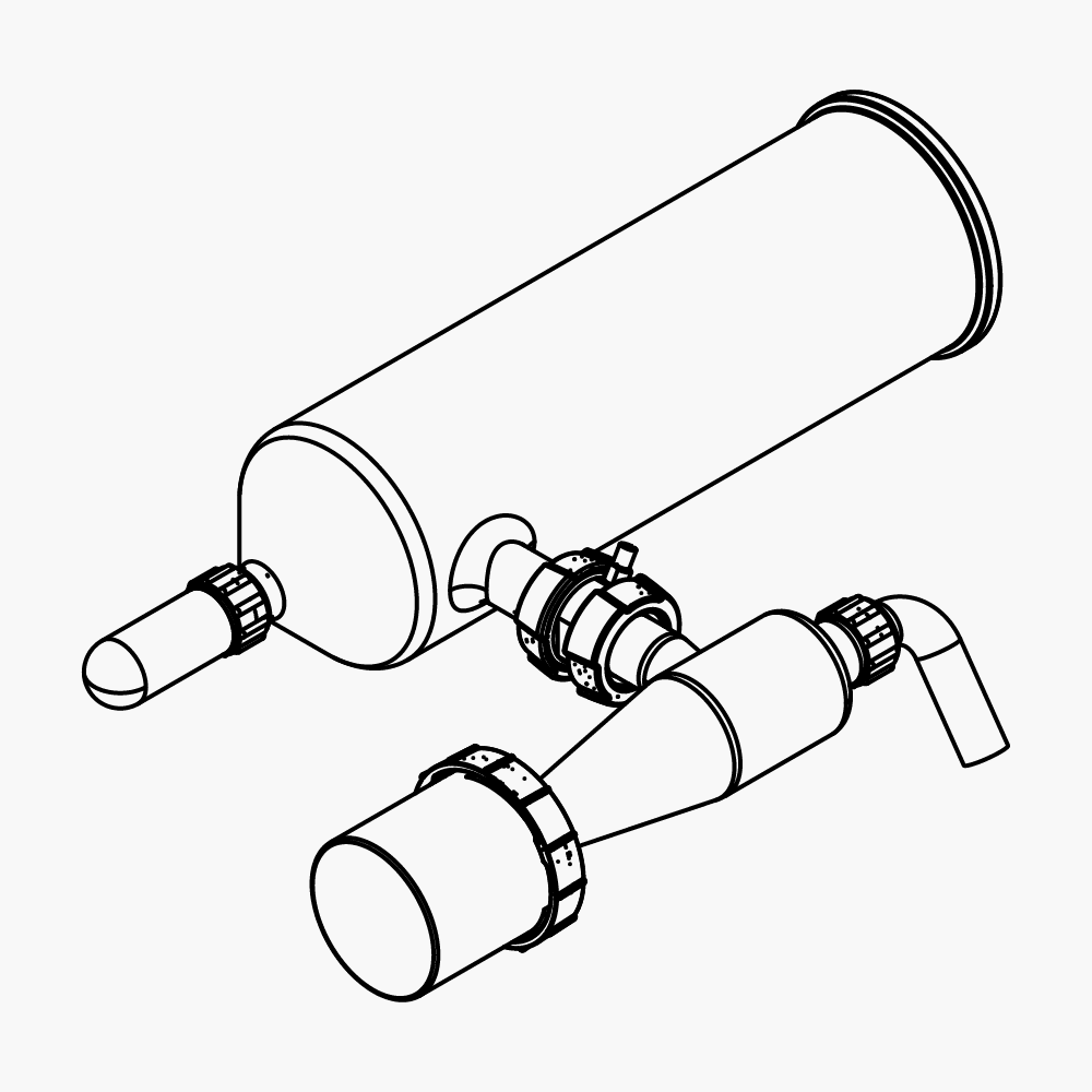 <p>Glass assembly for Mini Spray Dryer S-300, complete<br></p>
