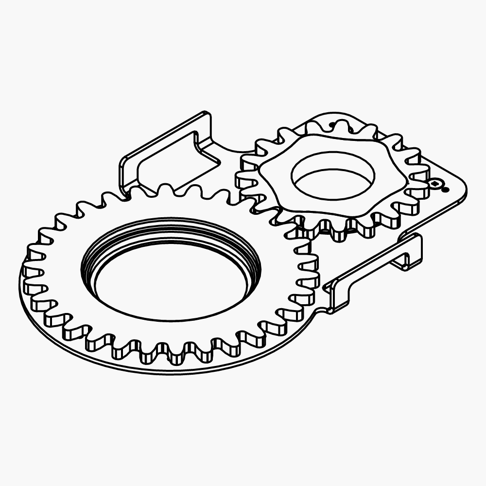 เครื่องปั่นแบบง่าย 90 mm