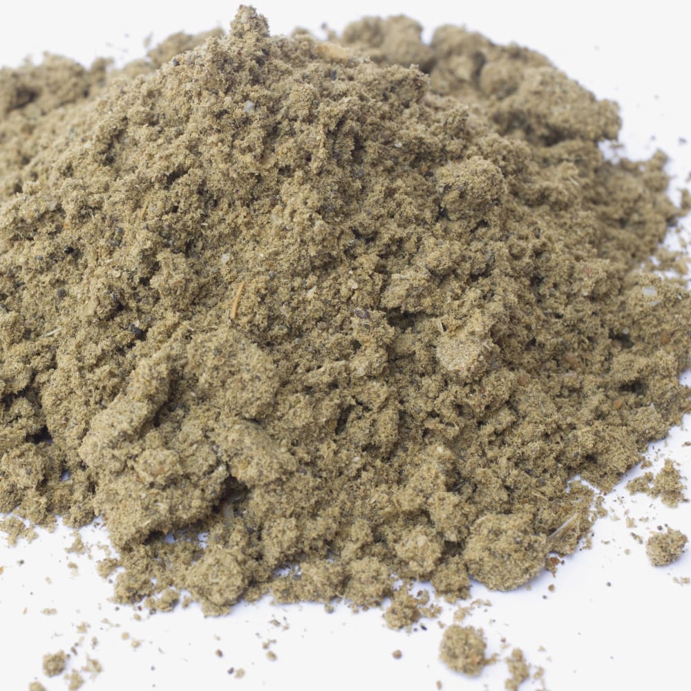 Determination of oil in fish meal