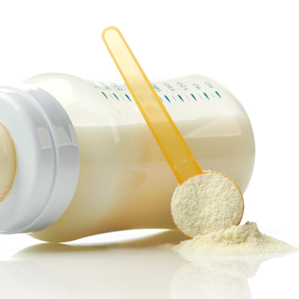 Nitrogen and protein determination in milk powder