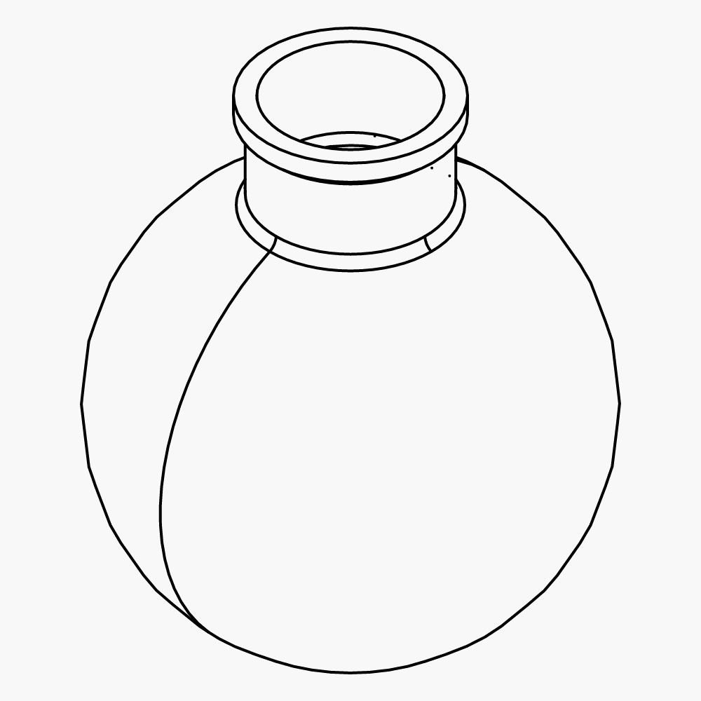 Испарительная колба объемом 20 л