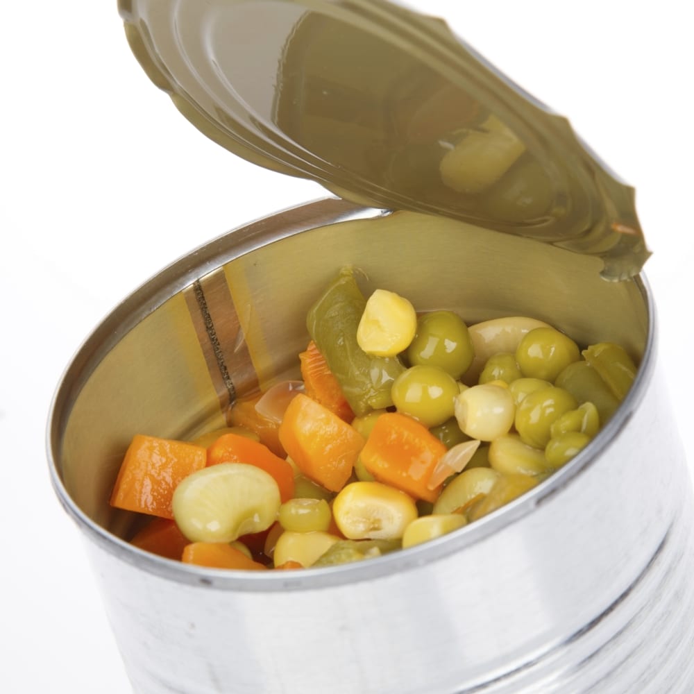 Determination of bisphenol A in preserved food