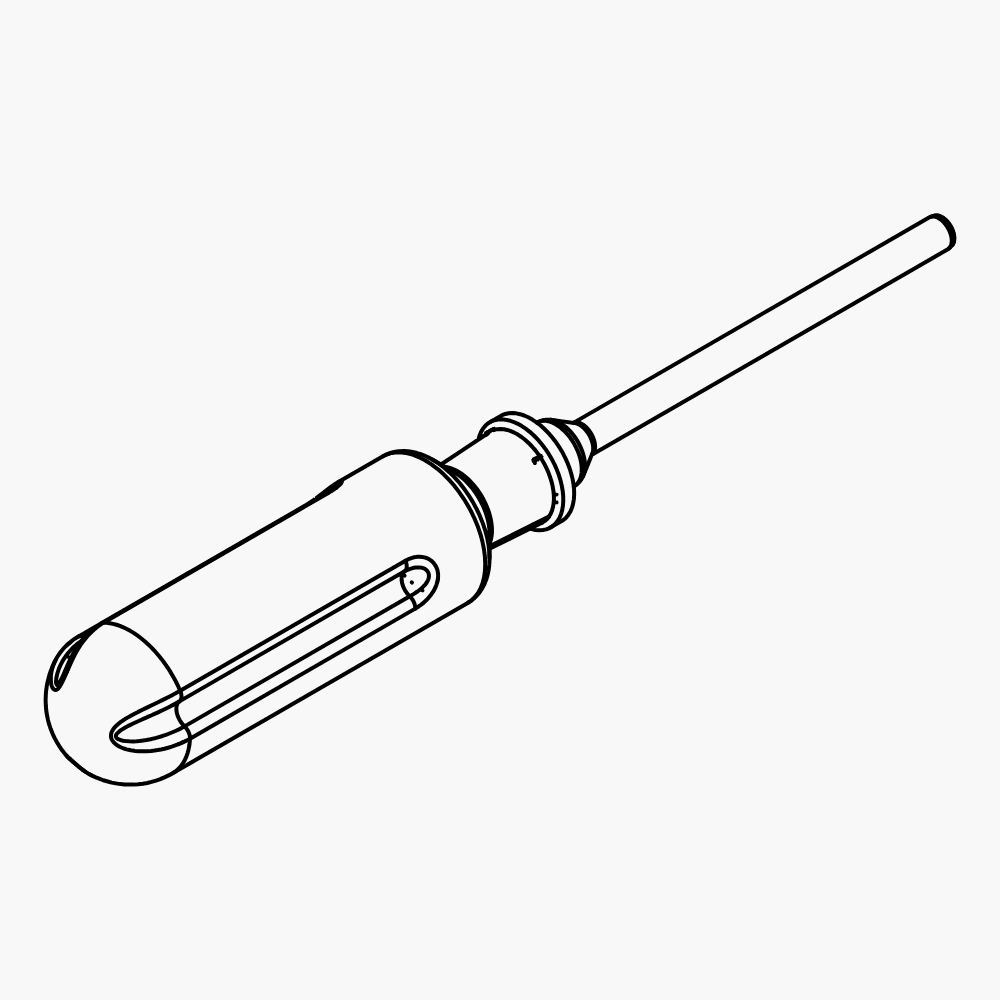 Rotation drying flask, 30 mL
