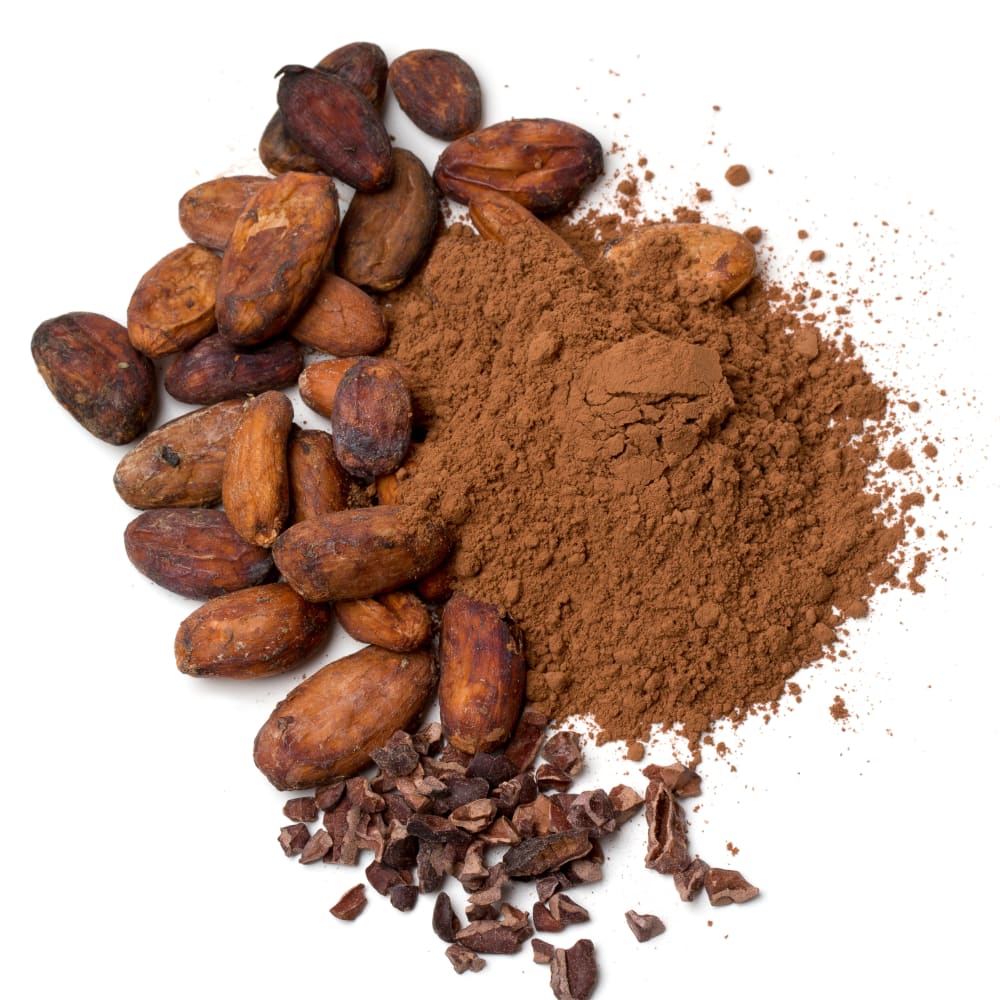 Fat determination in cacao products